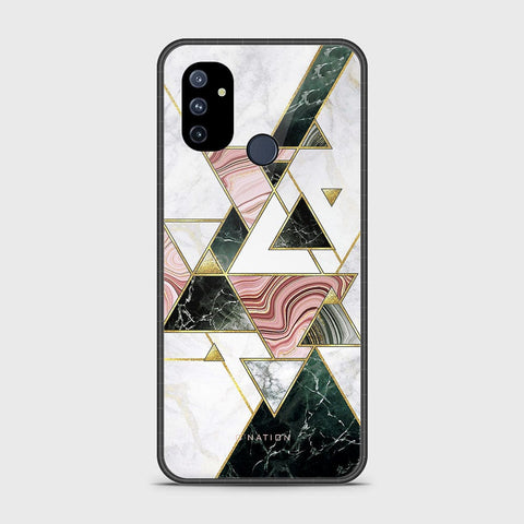 OnePlus Nord N100 Cover - O'Nation Shades of Marble Series - HQ Ultra Shine Premium Infinity Glass Soft Silicon Borders Case