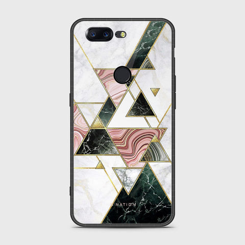 OnePlus 5T Cover - O'Nation Shades of Marble Series - HQ Ultra Shine Premium Infinity Glass Soft Silicon Borders Case