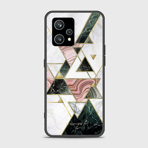 Realme 9 4G Cover - O'Nation Shades of Marble Series - HQ Ultra Shine Premium Infinity Glass Soft Silicon Borders Case