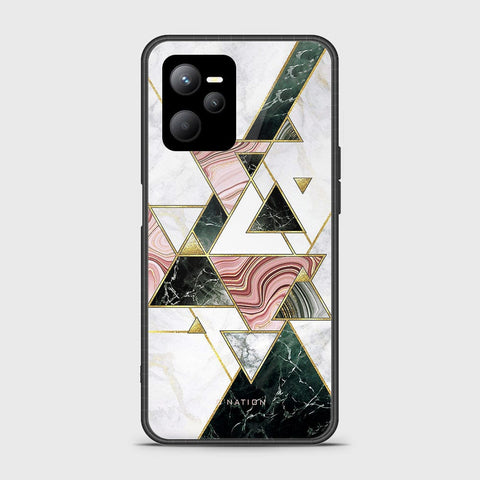 Realme V25 Cover - O'Nation Shades of Marble Series - HQ Ultra Shine Premium Infinity Glass Soft Silicon Borders Case