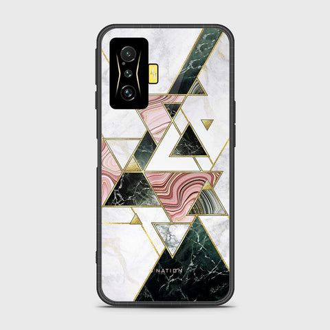 Xiaomi Poco F4 GT Cover - O'Nation Shades of Marble Series - HQ Ultra Shine Premium Infinity Glass Soft Silicon Borders Case