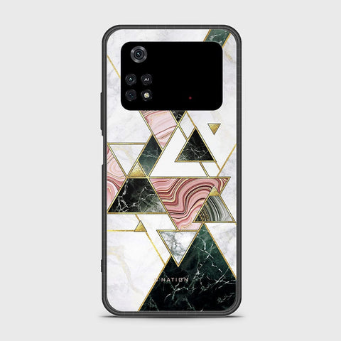 Xiaomi Poco M4 Pro 4G Cover - O'Nation Shades of Marble Series - HQ Ultra Shine Premium Infinity Glass Soft Silicon Borders Case