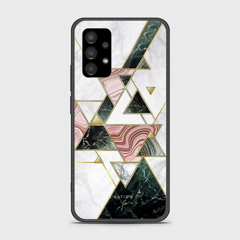 Samsung Galaxy A23 Cover - O'Nation Shades of Marble Series - HQ Ultra Shine Premium Infinity Glass Soft Silicon Borders Case