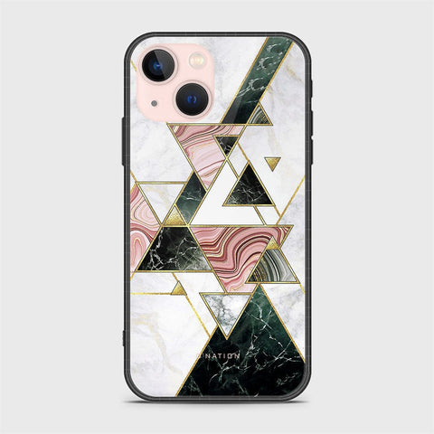 iPhone 14 Plus Cover - O'Nation Shades of Marble Series - HQ Ultra Shine Premium Infinity Glass Soft Silicon Borders Case