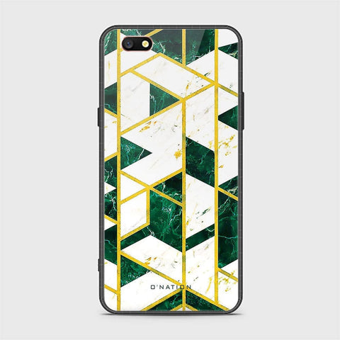 Oppo A77 Cover - O'Nation Shades of Marble Series - HQ Ultra Shine Premium Infinity Glass Soft Silicon Borders Case