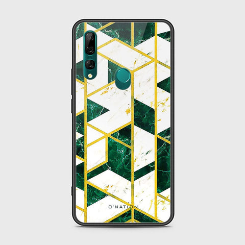 Huawei Y9 Prime 2019 Cover - O'Nation Shades of Marble Series - HQ Ultra Shine Premium Infinity Glass Soft Silicon Borders Case