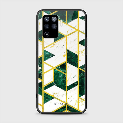 Oppo F19 Pro Cover - O'Nation Shades of Marble Series - HQ Ultra Shine Premium Infinity Glass Soft Silicon Borders Case