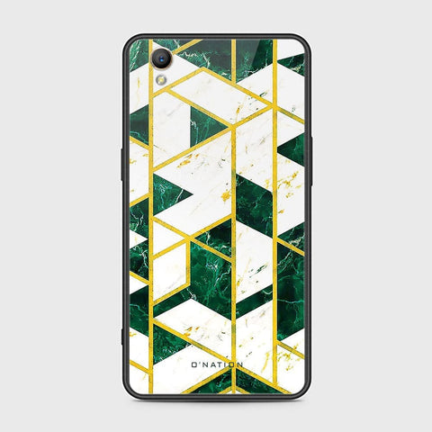 Oppo A37 Cover - O'Nation Shades of Marble Series - HQ Ultra Shine Premium Infinity Glass Soft Silicon Borders Case