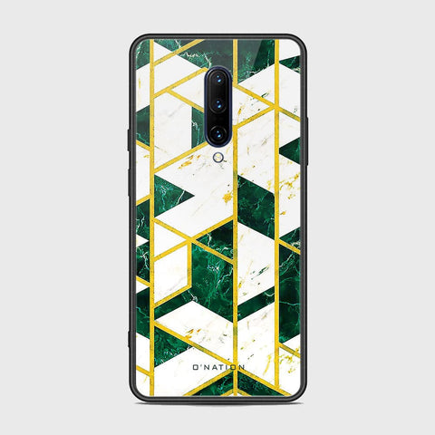 OnePlus 7 Pro Cover - O'Nation Shades of Marble Series - HQ Ultra Shine Premium Infinity Glass Soft Silicon Borders Case