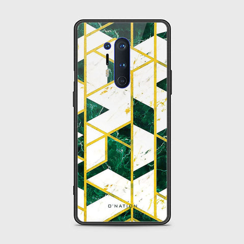 OnePlus 8 Pro Cover - O'Nation Shades of Marble Series - HQ Ultra Shine Premium Infinity Glass Soft Silicon Borders Case