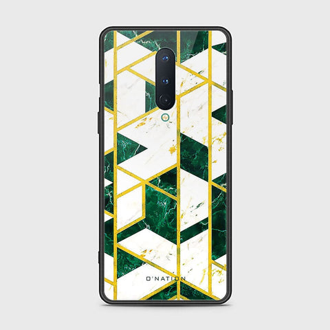 OnePlus 8 4G Cover - O'Nation Shades of Marble Series - HQ Ultra Shine Premium Infinity Glass Soft Silicon Borders Case