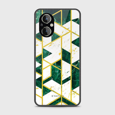 Oppo Reno 7 Lite Cover - O'Nation Shades of Marble Series - HQ Ultra Shine Premium Infinity Glass Soft Silicon Borders Case