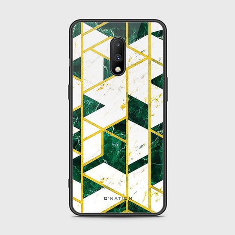 OnePlus 7 Cover - O'Nation Shades of Marble Series - HQ Ultra Shine Premium Infinity Glass Soft Silicon Borders Case