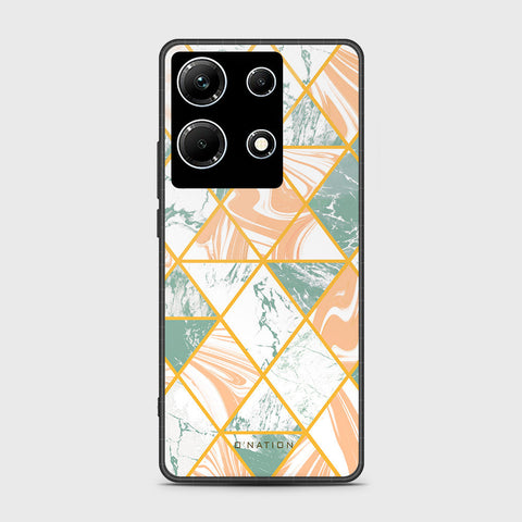 Infinix Note 30 VIP Cover- O'Nation Shades of Marble Series - HQ Ultra Shine Premium Infinity Glass Soft Silicon Borders Case