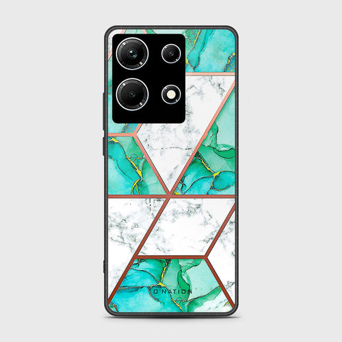 Infinix Note 30 VIP Cover- O'Nation Shades of Marble Series - HQ Ultra Shine Premium Infinity Glass Soft Silicon Borders Case