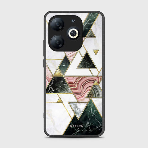 Tecno Spark 20 Cover- O'Nation Shades of Marble Series - HQ Ultra Shine Premium Infinity Glass Soft Silicon Borders Case