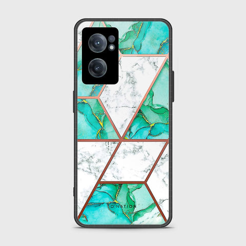 OnePlus Nord CE 2 5G Cover - O'Nation Shades of Marble Series - HQ Ultra Shine Premium Infinity Glass Soft Silicon Borders Case