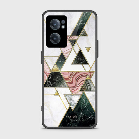 OnePlus Nord CE 2 5G Cover - O'Nation Shades of Marble Series - HQ Ultra Shine Premium Infinity Glass Soft Silicon Borders Case