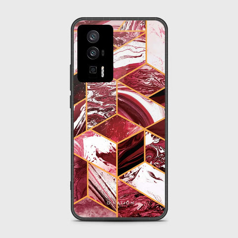 Xiaomi Redmi K60 Pro Cover- O'Nation Shades of Marble Series - HQ Ultra Shine Premium Infinity Glass Soft Silicon Borders Case