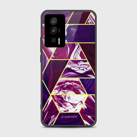 Xiaomi Redmi K60 Pro Cover- O'Nation Shades of Marble Series - HQ Ultra Shine Premium Infinity Glass Soft Silicon Borders Case