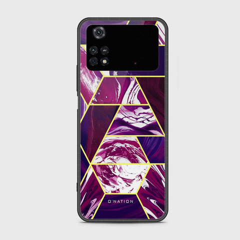 Xiaomi Poco M4 Pro Cover - O'Nation Shades of Marble Series - HQ Ultra Shine Premium Infinity Glass Soft Silicon Borders Case