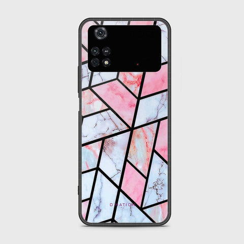 Xiaomi Poco M4 Pro Cover - O'Nation Shades of Marble Series - HQ Ultra Shine Premium Infinity Glass Soft Silicon Borders Case