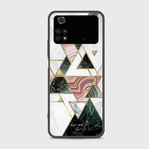 Xiaomi Poco M4 Pro Cover - O'Nation Shades of Marble Series - HQ Ultra Shine Premium Infinity Glass Soft Silicon Borders Case