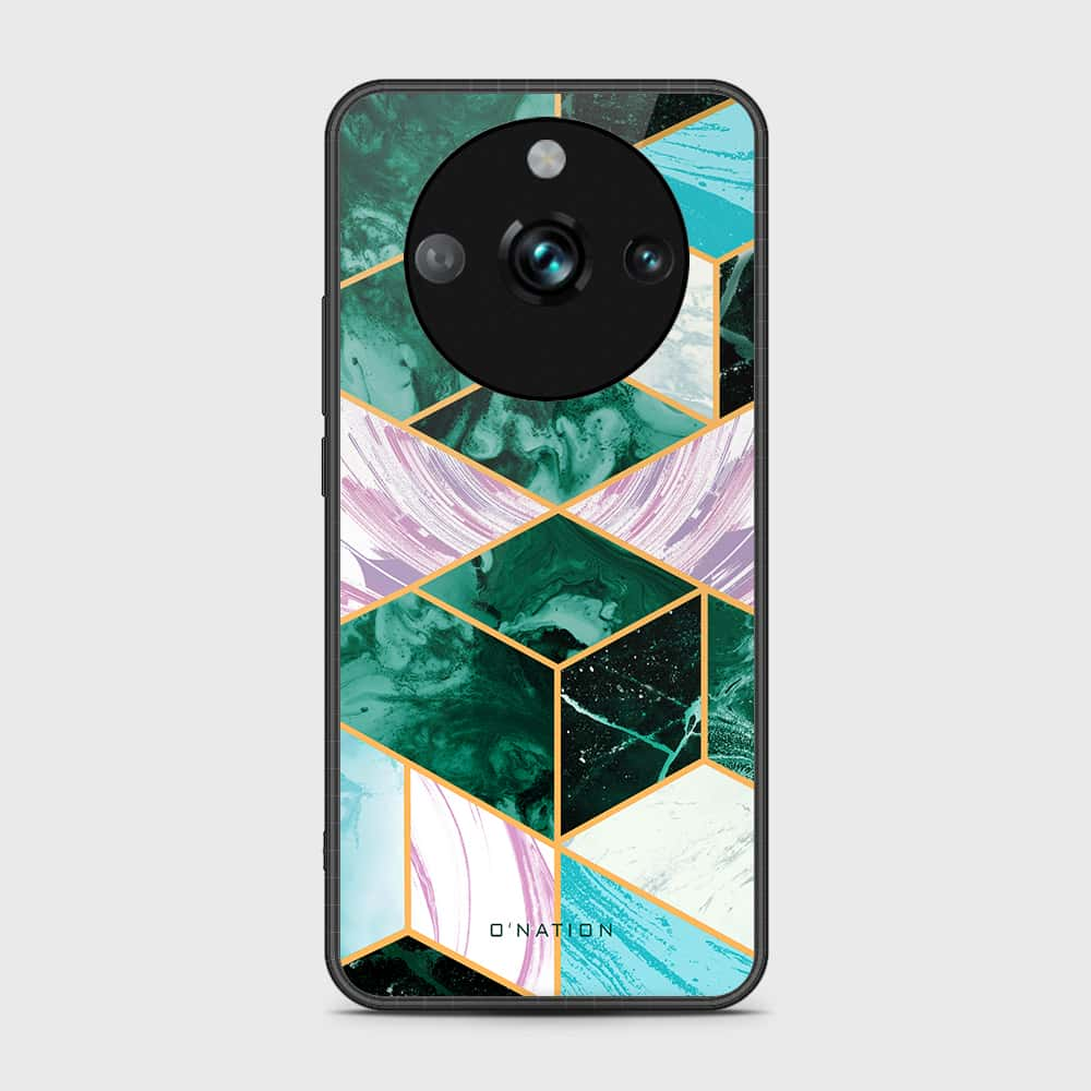 Realme 11 Pro Plus Cover- O'Nation Shades of Marble Series - HQ Ultra Shine Premium Infinity Glass Soft Silicon Borders Case