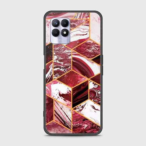 Realme Narzo 50 4G Cover - O'Nation Shades of Marble Series - HQ Ultra Shine Premium Infinity Glass Soft Silicon Borders Case