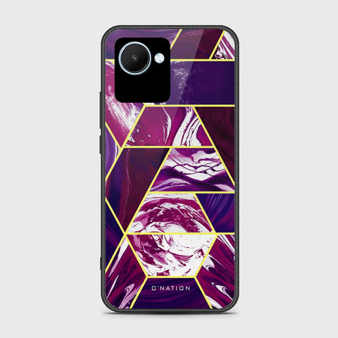 Realme C30s Cover- O'Nation Shades of Marble Series - HQ Ultra Shine Premium Infinity Glass Soft Silicon Borders Case