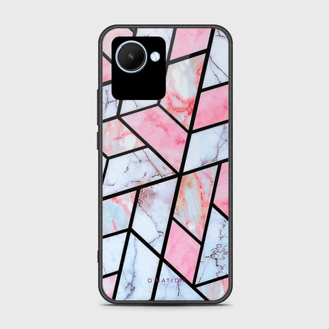 Realme C30s Cover- O'Nation Shades of Marble Series - HQ Ultra Shine Premium Infinity Glass Soft Silicon Borders Case