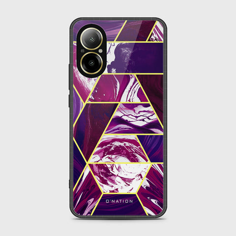 Realme C67 4G Cover- O'Nation Shades of Marble Series - HQ Ultra Shine Premium Infinity Glass Soft Silicon Borders Case