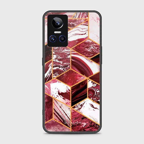 Realme GT Neo 3 Cover- O'Nation Shades of Marble Series - HQ Ultra Shine Premium Infinity Glass Soft Silicon Borders Case