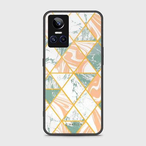 Realme GT Neo 3 Cover- O'Nation Shades of Marble Series - HQ Ultra Shine Premium Infinity Glass Soft Silicon Borders Case