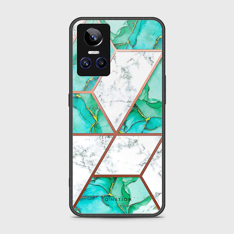 Realme GT Neo 3 Cover- O'Nation Shades of Marble Series - HQ Ultra Shine Premium Infinity Glass Soft Silicon Borders Case