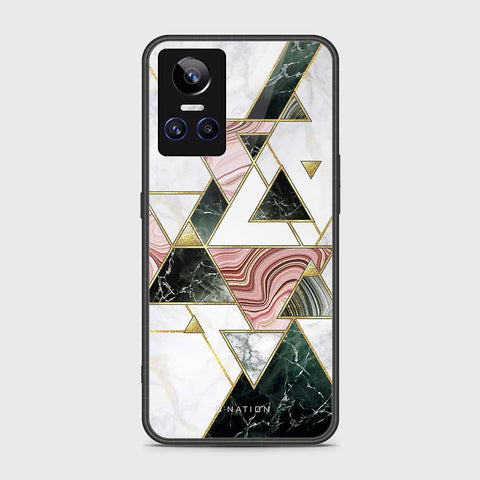 Realme GT Neo 3 Cover- O'Nation Shades of Marble Series - HQ Ultra Shine Premium Infinity Glass Soft Silicon Borders Case