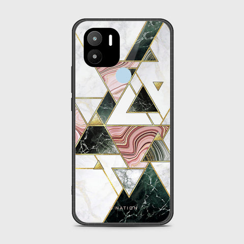 Xiaomi Redmi A1 Plus Cover - O'Nation Shades of Marble Series - HQ Ultra Shine Premium Infinity Glass Soft Silicon Borders Case