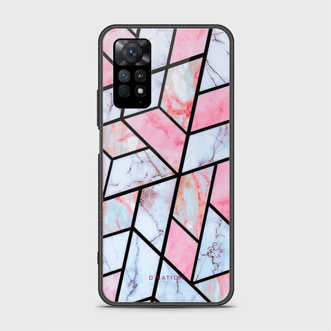 Xiaomi Redmi Note 11E Pro Cover - O'Nation Shades of Marble Series - HQ Ultra Shine Premium Infinity Glass Soft Silicon Borders Case