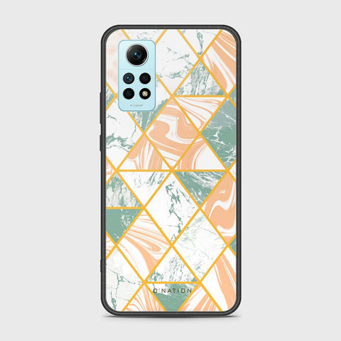 Xiaomi Redmi Note 12 Pro 4G Cover- O'Nation Shades of Marble Series - HQ Ultra Shine Premium Infinity Glass Soft Silicon Borders Case