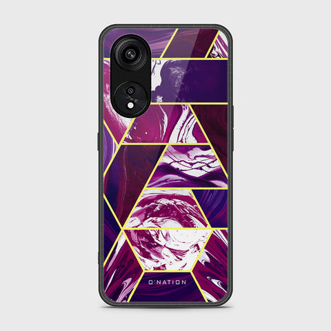 Oppo Reno 8t 5G Cover- O'Nation Shades of Marble Series - HQ Ultra Shine Premium Infinity Glass Soft Silicon Borders Case