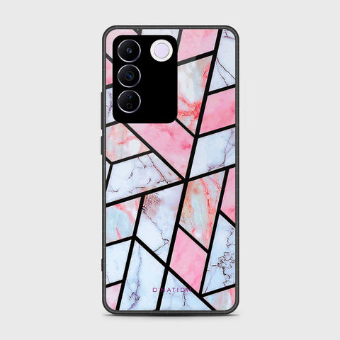 Vivo S16e Cover- O'Nation Shades of Marble Series - HQ Ultra Shine Premium Infinity Glass Soft Silicon Borders Case