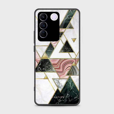 Vivo S16e Cover- O'Nation Shades of Marble Series - HQ Ultra Shine Premium Infinity Glass Soft Silicon Borders Case