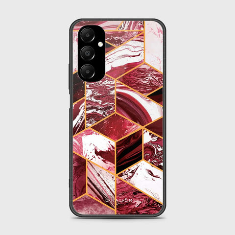 Samsung Galaxy A05s Cover- O'Nation Shades of Marble Series - HQ Ultra Shine Premium Infinity Glass Soft Silicon Borders Case