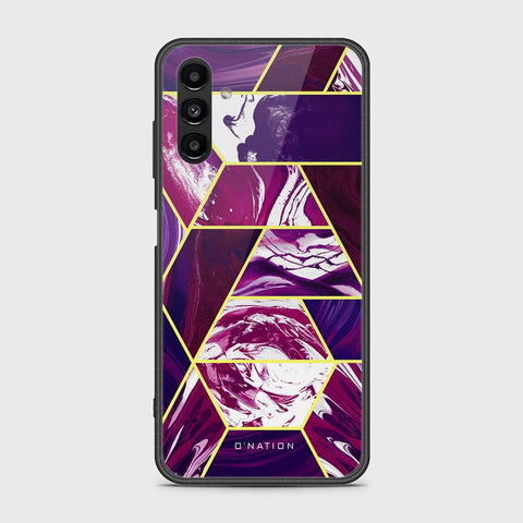 Samsung Galaxy A04s Cover- O'Nation Shades of Marble Series - HQ Ultra Shine Premium Infinity Glass Soft Silicon Borders Case