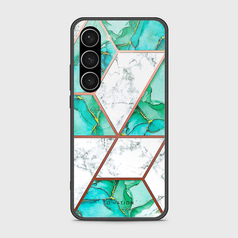 Samsung Galaxy S23 Plus 5G Cover - O'Nation Shades of Marble Series - HQ Ultra Shine Premium Infinity Glass Soft Silicon Borders Case