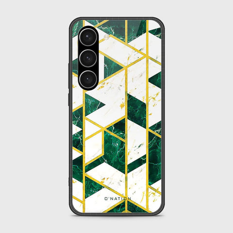 Samsung Galaxy S23 Plus 5G Cover - O'Nation Shades of Marble Series - HQ Ultra Shine Premium Infinity Glass Soft Silicon Borders Case