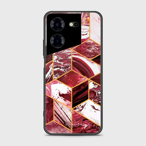 Tecno Pova 5 Pro Cover- O'Nation Shades of Marble Series - HQ Ultra Shine Premium Infinity Glass Soft Silicon Borders Case