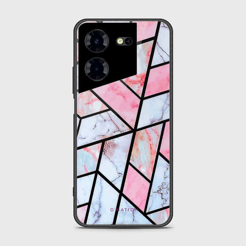 Tecno Pova 5 Pro Cover- O'Nation Shades of Marble Series - HQ Ultra Shine Premium Infinity Glass Soft Silicon Borders Case