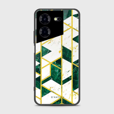 Tecno Pova 5 Pro Cover- O'Nation Shades of Marble Series - HQ Ultra Shine Premium Infinity Glass Soft Silicon Borders Case