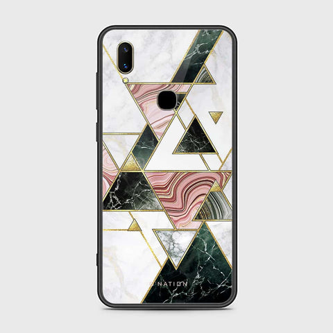 Vivo Z3 Cover- O'Nation Shades of Marble Series - HQ Ultra Shine Premium Infinity Glass Soft Silicon Borders Case